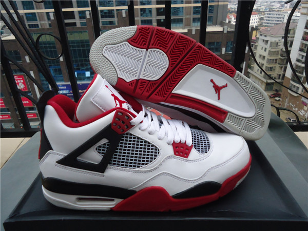 Authentic Air Jordan Iv Retro Fire Red