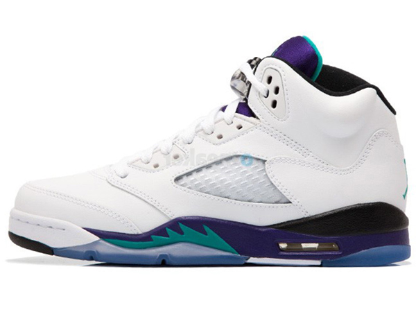 Authentic Air Jordan 5 Retro Grape