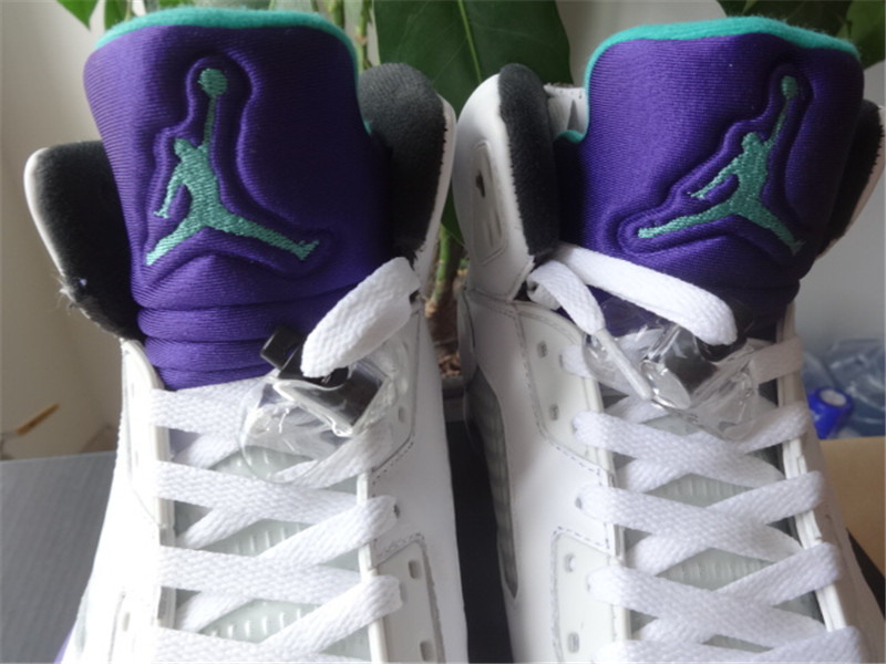 Authentic Air Jordan 5 Retro Grape