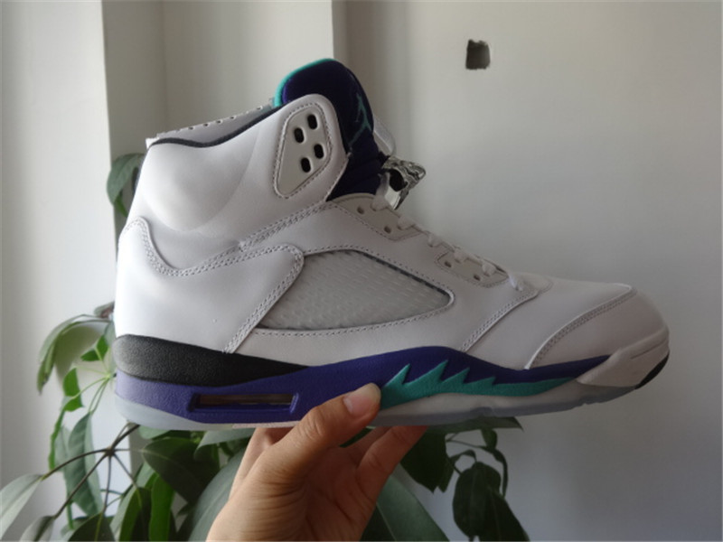 Authentic Air Jordan 5 Retro Grape