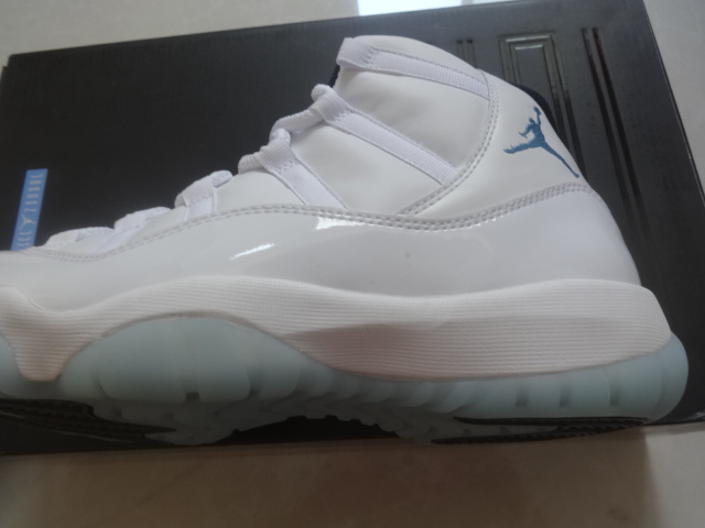 Authentic Air Jordan 11s Legend Blue