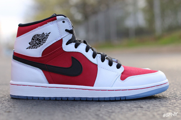 Authentic Air Jordan 1 OG High Carmine