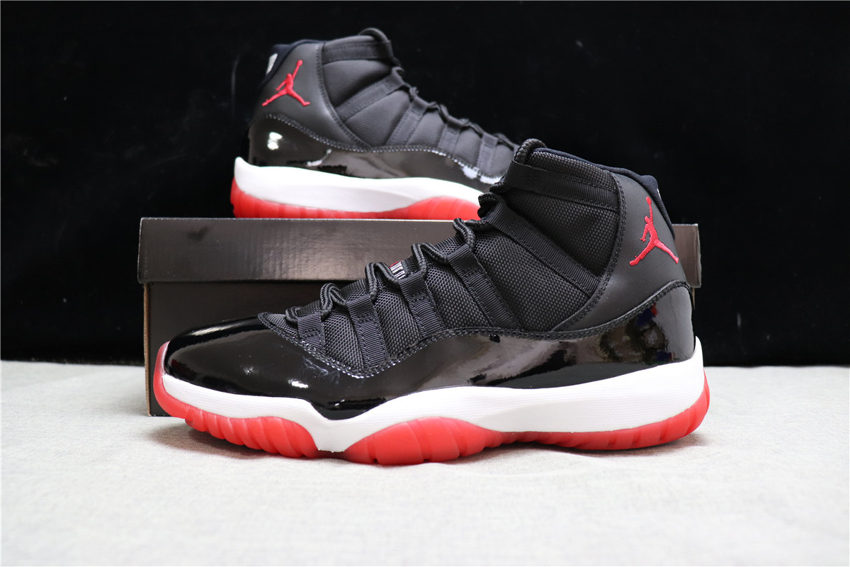 Authentic Air Jordan 11 (Xi) Retro Bred