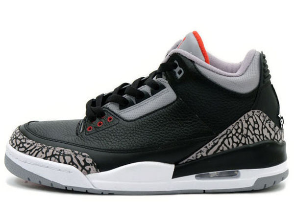 Authentic Air Jordan 3 'black Cement'